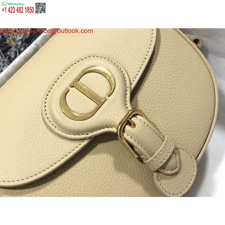 نسخة طبق الأصل من ديور M9319 حقيبة ديور بوبي متوسطة الحجم مصنوعة من جلد العجل