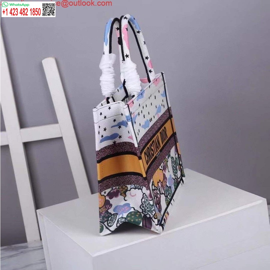 Replica Dior Vidutinė Knyga, Latte Dior Ciel De Rêve Siuvinėjimas M1296