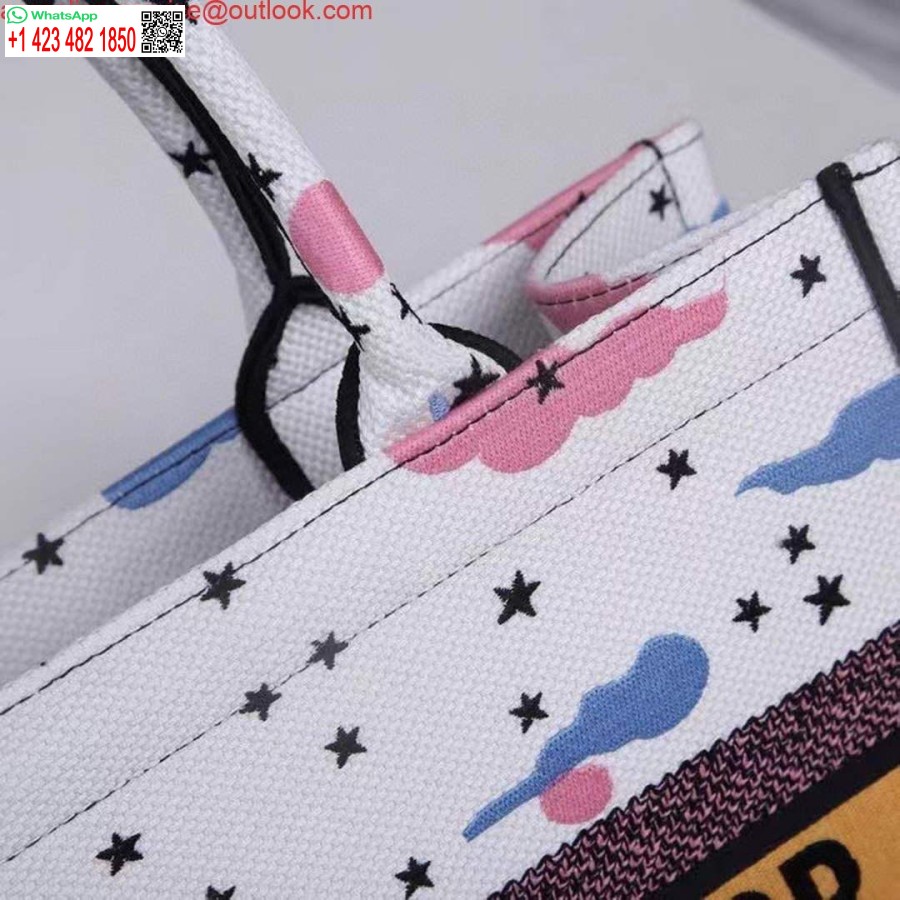 Replica Dior Vidutinė Knyga, Latte Dior Ciel De Rêve Siuvinėjimas M1296