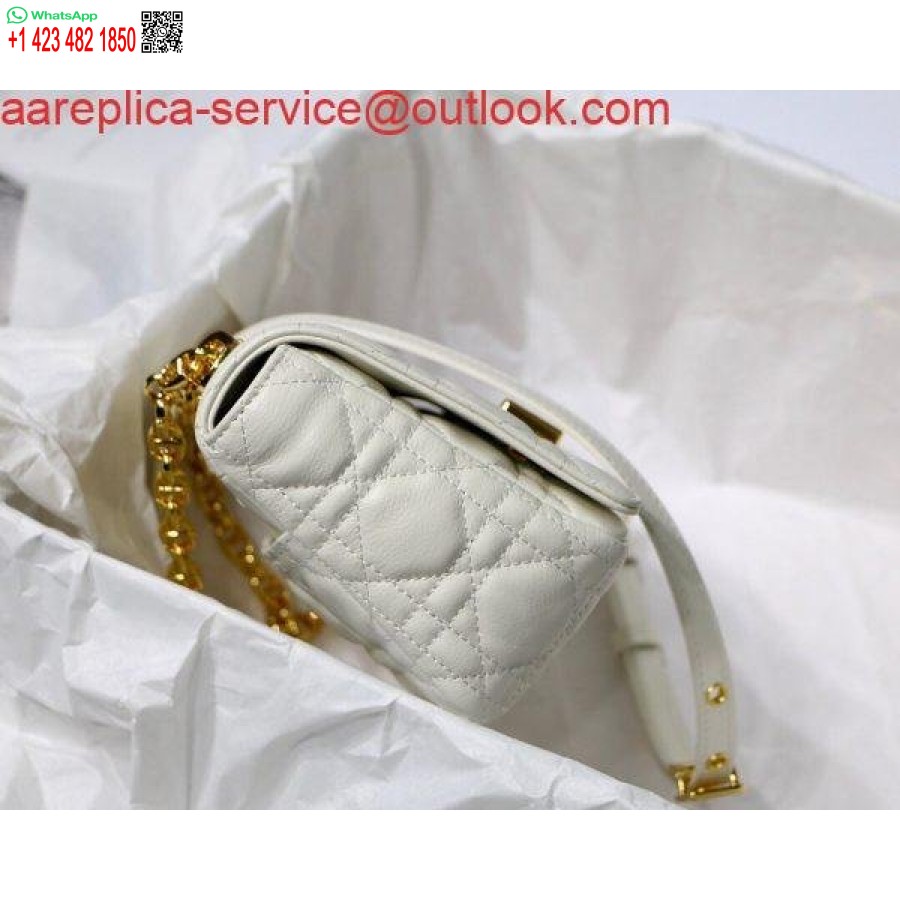 Replica Dior M9241 Dior Dior Small Dior Caro Bag White