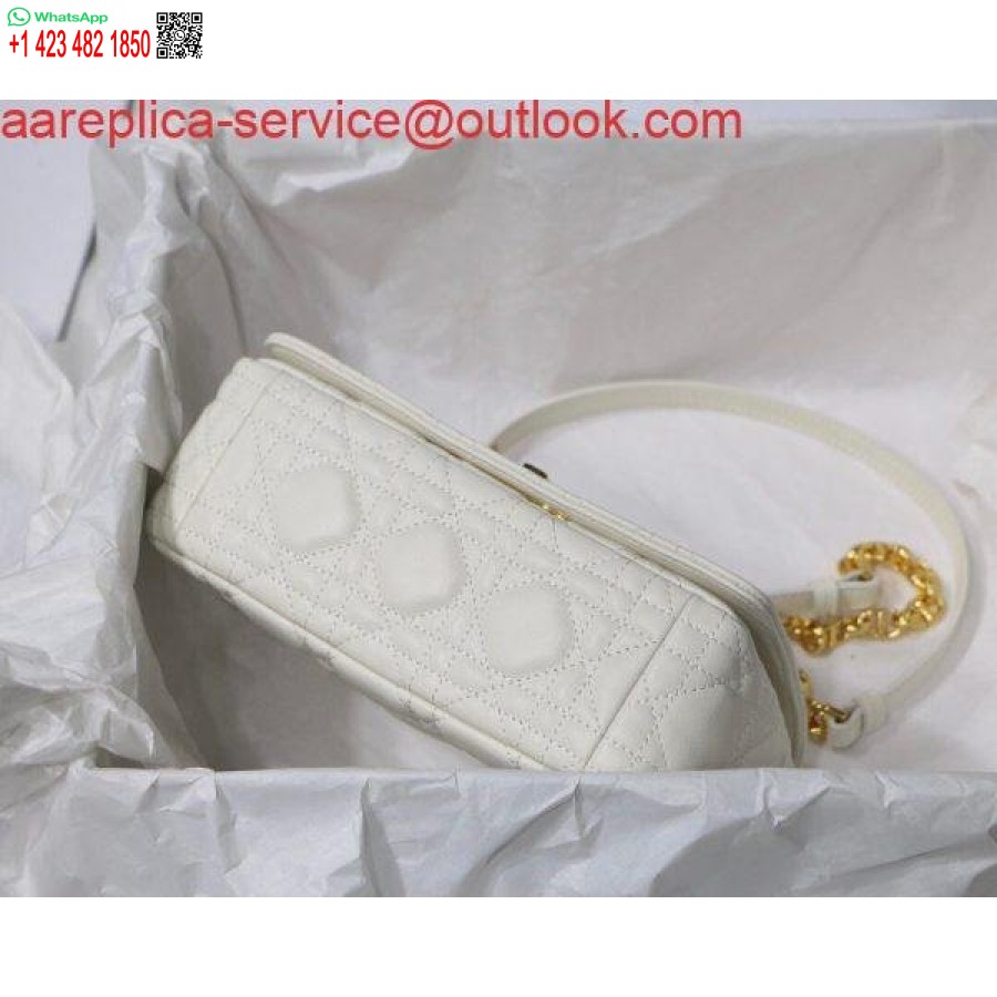 Replica Dior M9241 Dior Dior Small Dior Caro Bag White