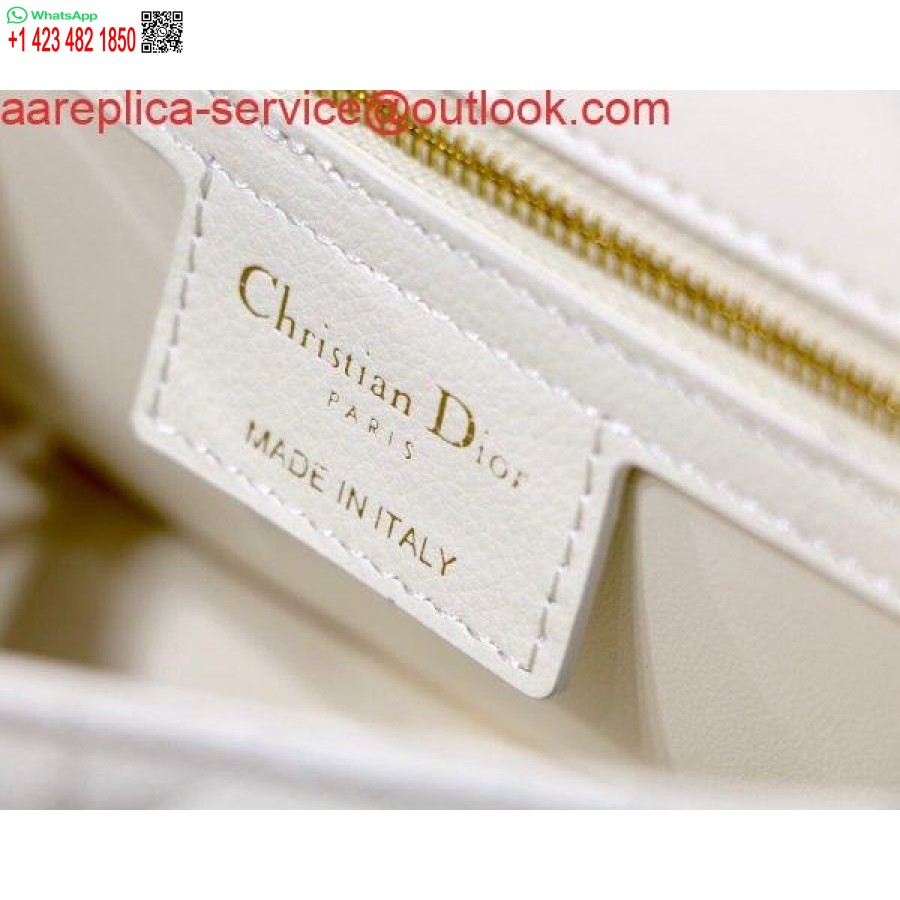 Replica Dior M9241 Dior Dior Small Dior Caro Bag White