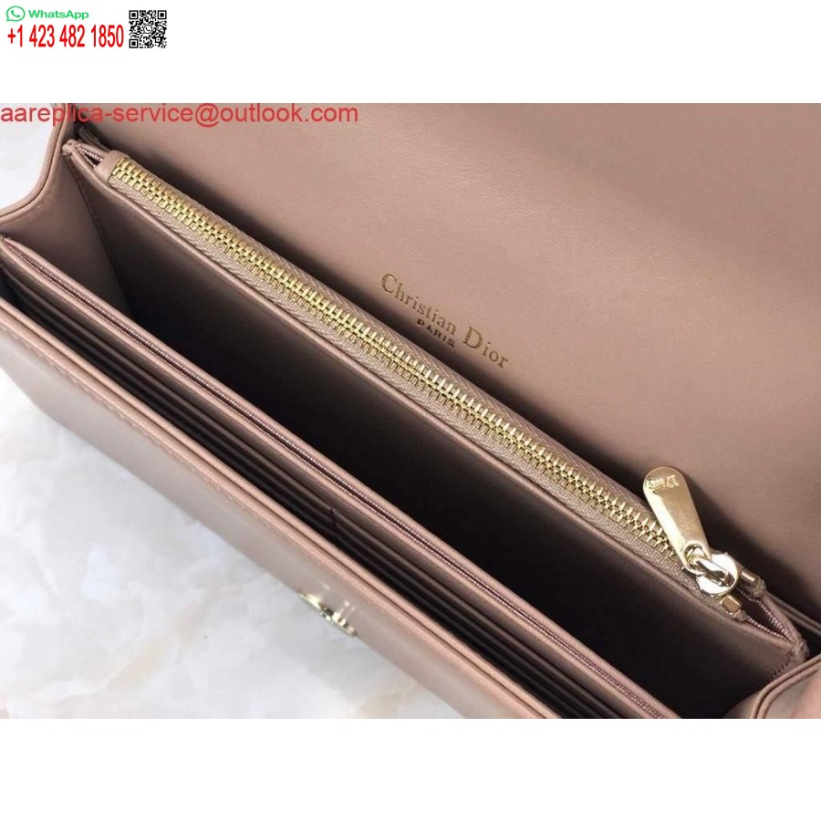 Replica Dior S0204 Lady Dior Maišelis Ultramatinis Cannage Blauzdos šviesiai Rožinis