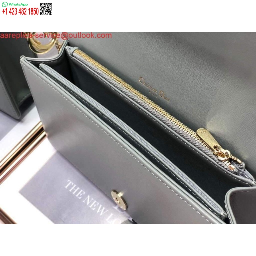 Replica Dior S0204 Lady Dior Maišelis Ultramatinis Cannage Blauzdos Oda šviesiai žalia