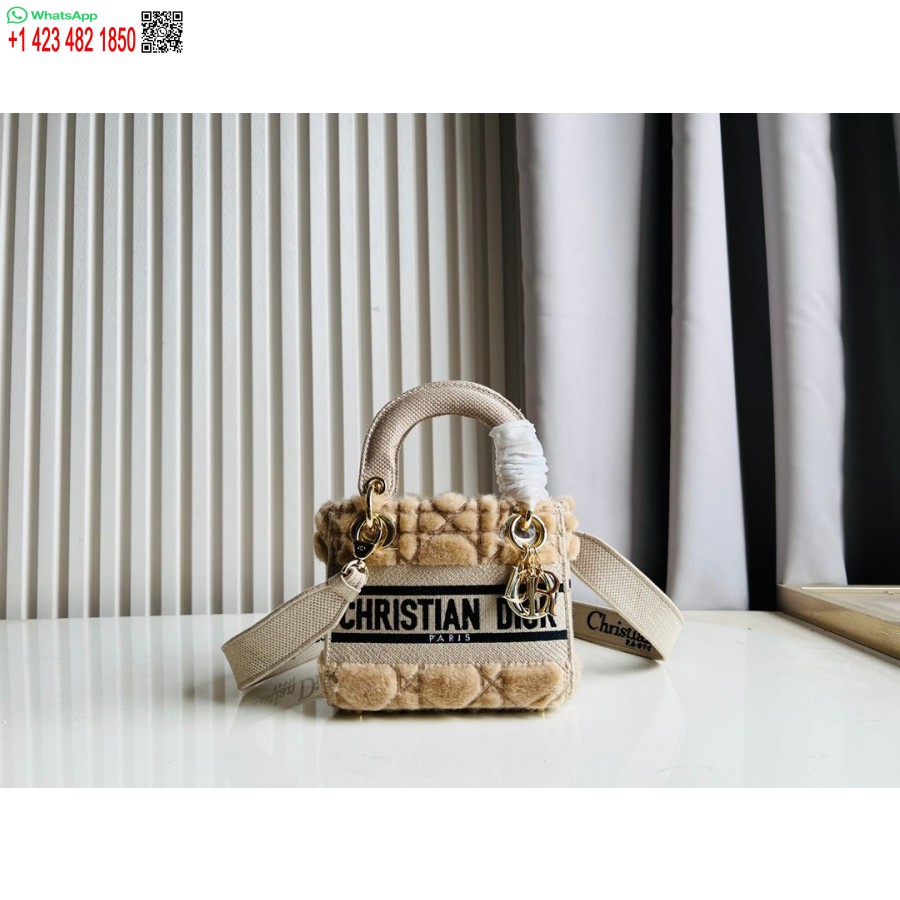 2024 Dior Princess Anna Tote Bag Handtasche Mit Hirschstickerei