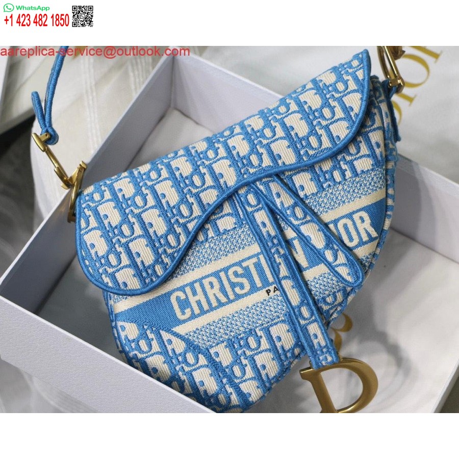 Replica Dior Satulalaukku Viininpunainen Dior Vino Jacquard M0446 Sininen