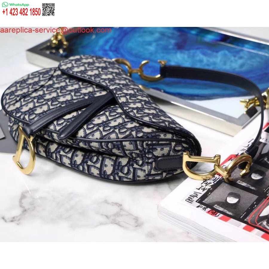 ماکت دیور مینی کیف زین M0447 ژاکارد مایل آبی دیور