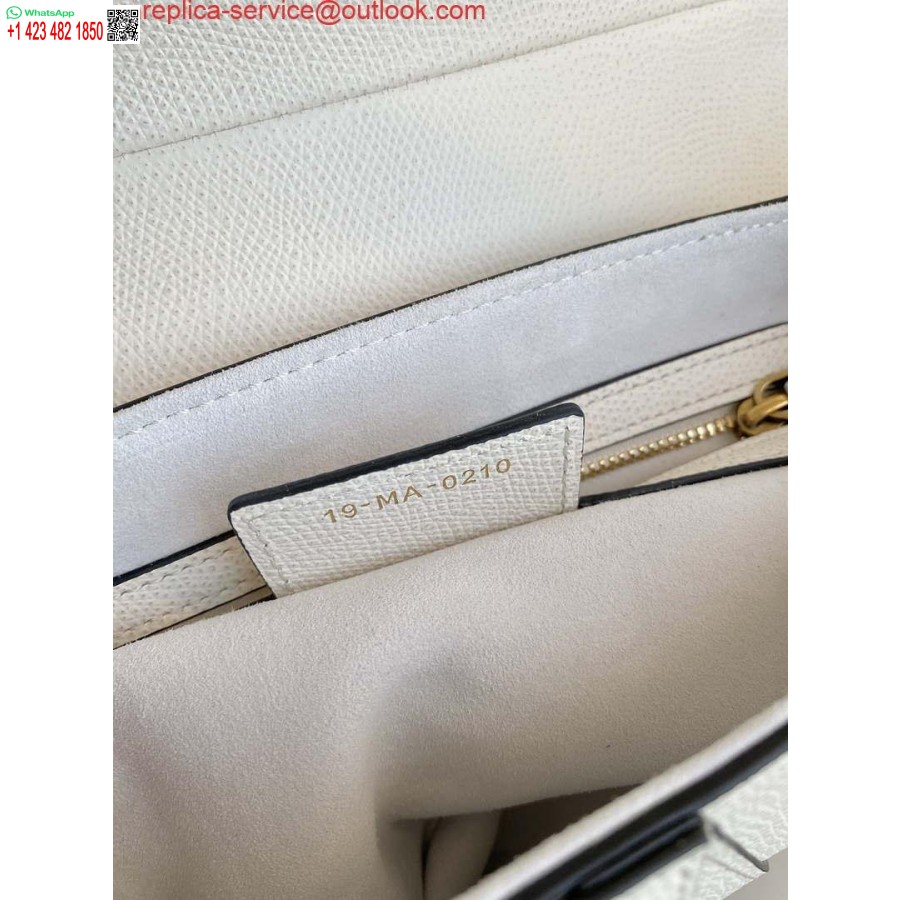 ρεπλίκα Dior M0455 τσάντα σέλας με λουράκι λευκό δέρμα μοσχαριού