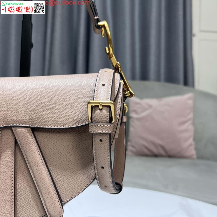 کیسه زین ماکت دیور M0455 با بند پوست گوساله دانه برهنه