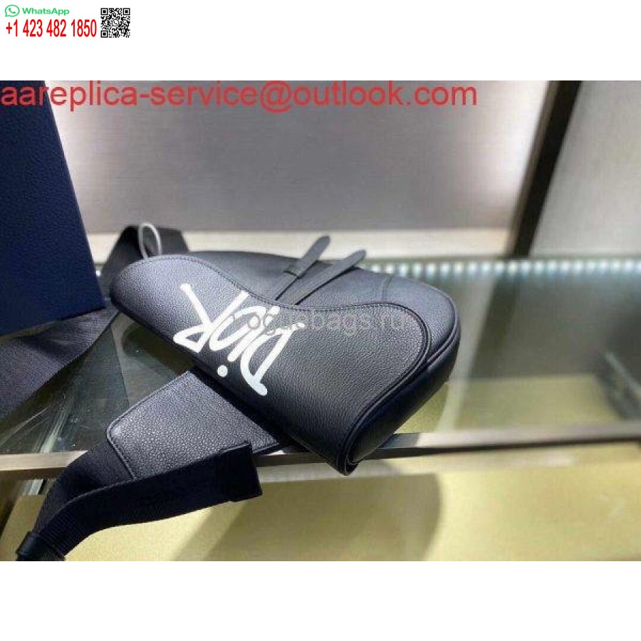 ماکت Dior M0446 کیف زینتی دیور سرمه ای کیف پوست گوساله