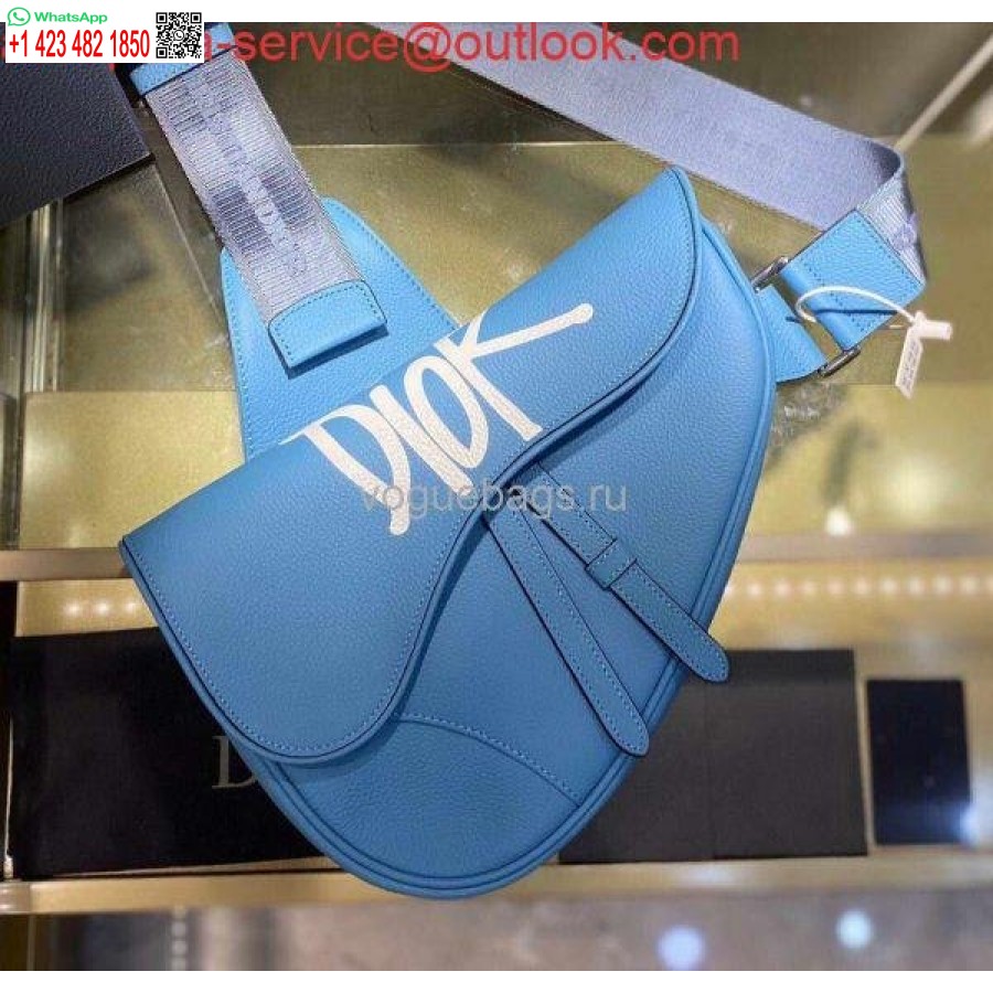 Replica Dior M0446 Satulalaukku Dior Sininen Vasikanahkainen Laukku