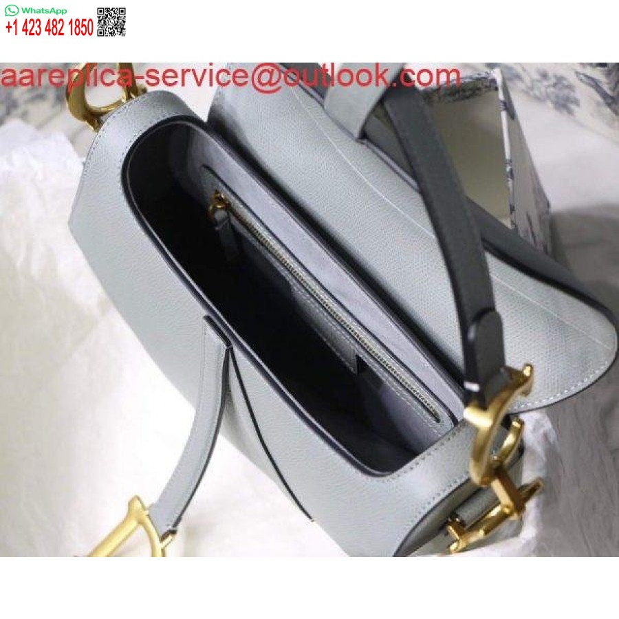 ماکت دیور M0446 کیسه زین دیور M0447 پوست گوساله دانه خاکستری