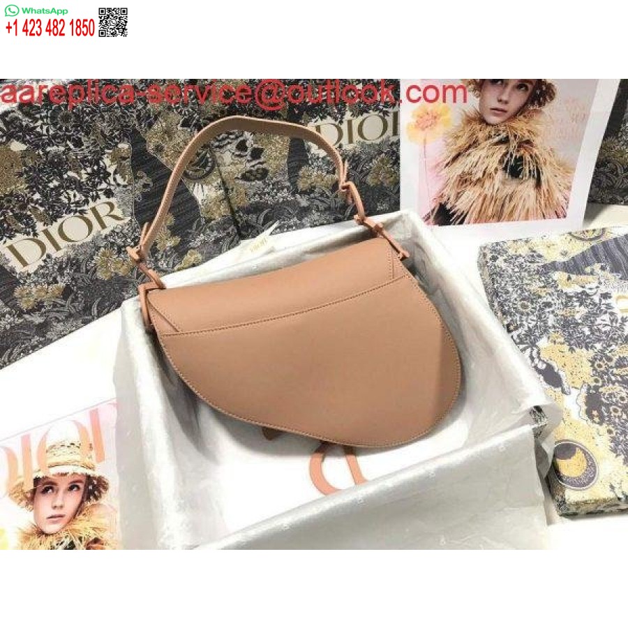 Replica Dior M0446 Dior Satulalaukku M0447 Aprikoosijyväinen Vasikannahka Aprikoosilaitteistolla