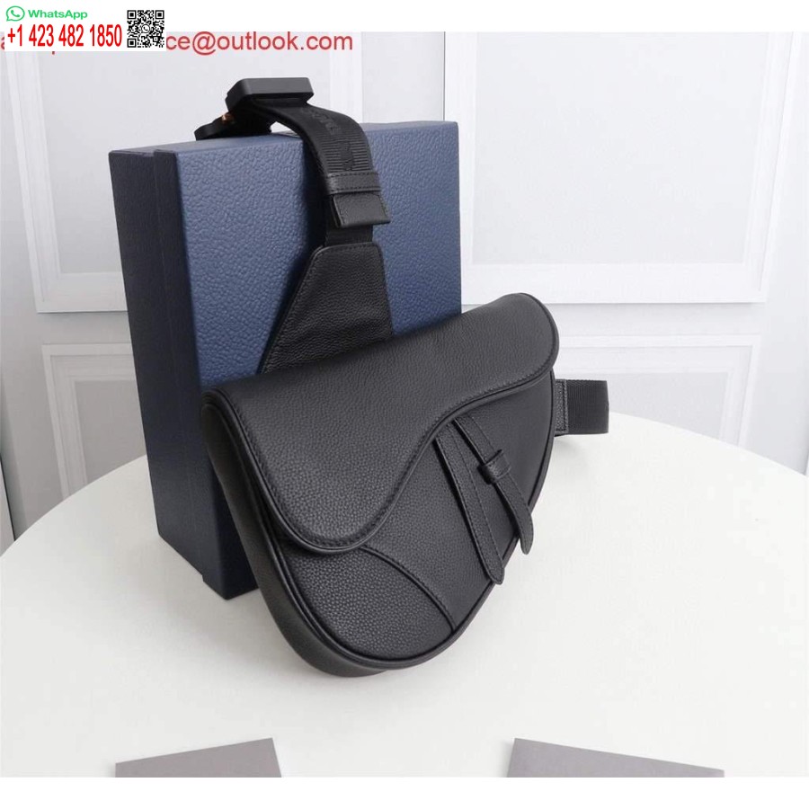 Replica Dior 1adpo093 Satula Miesten Laukku Rakeinen Vasikkanahka Musta