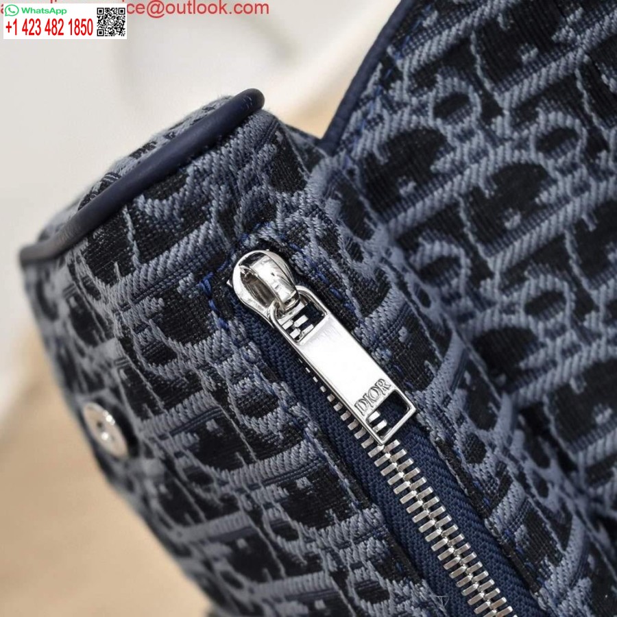 Replica Dior 1adpo093 Satula Miesten Laukku Dior Vino Jacquard Sininen