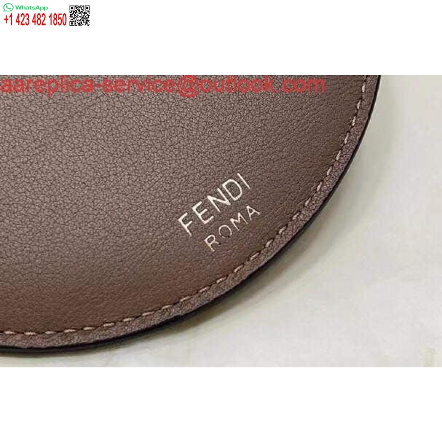 Реплика сумки через плечо для телефона Fendi 8526 серая