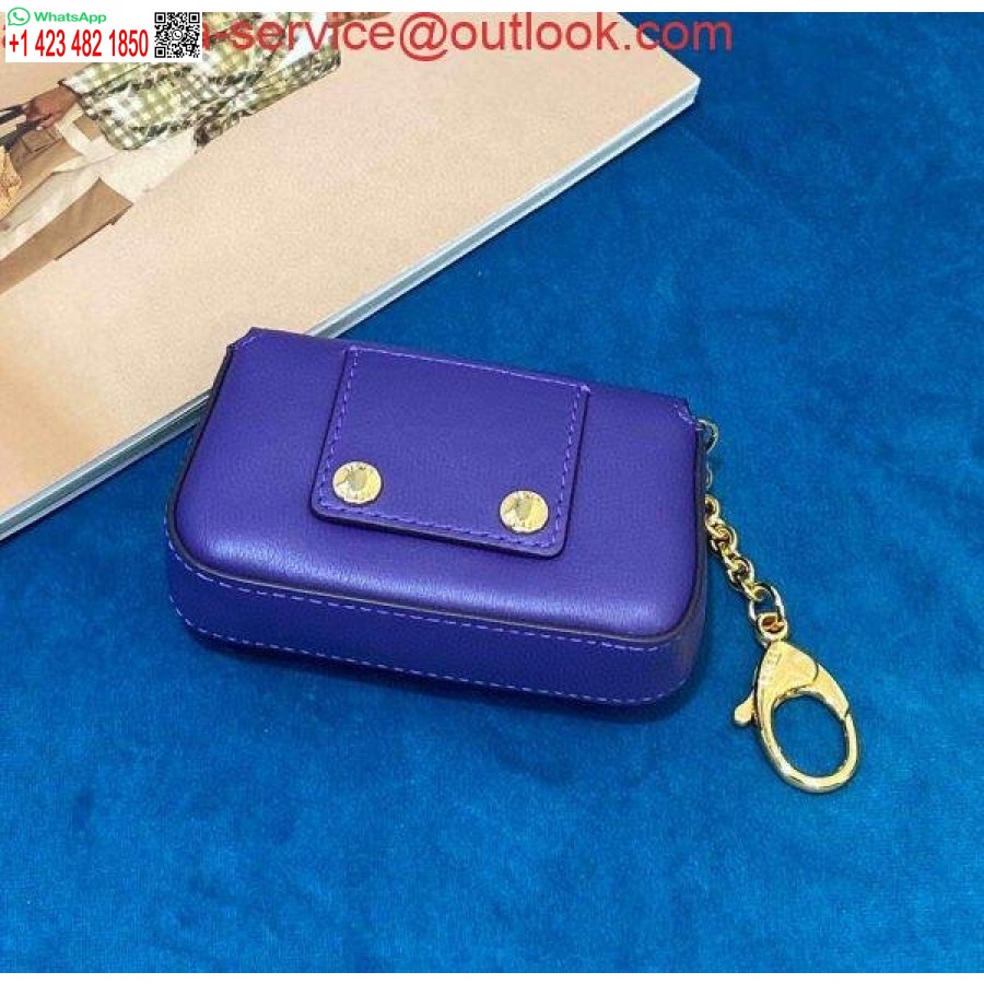 Replica Fendi 7ar844 Nano Patonki Hurmaa Purppuraa Nappanahkaa