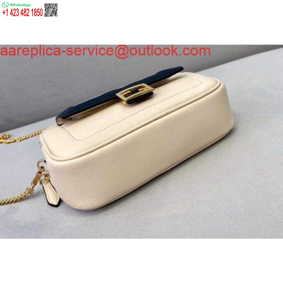 ماکت کیف دستی چرمی باگت آسان Fendi 70213 سفید