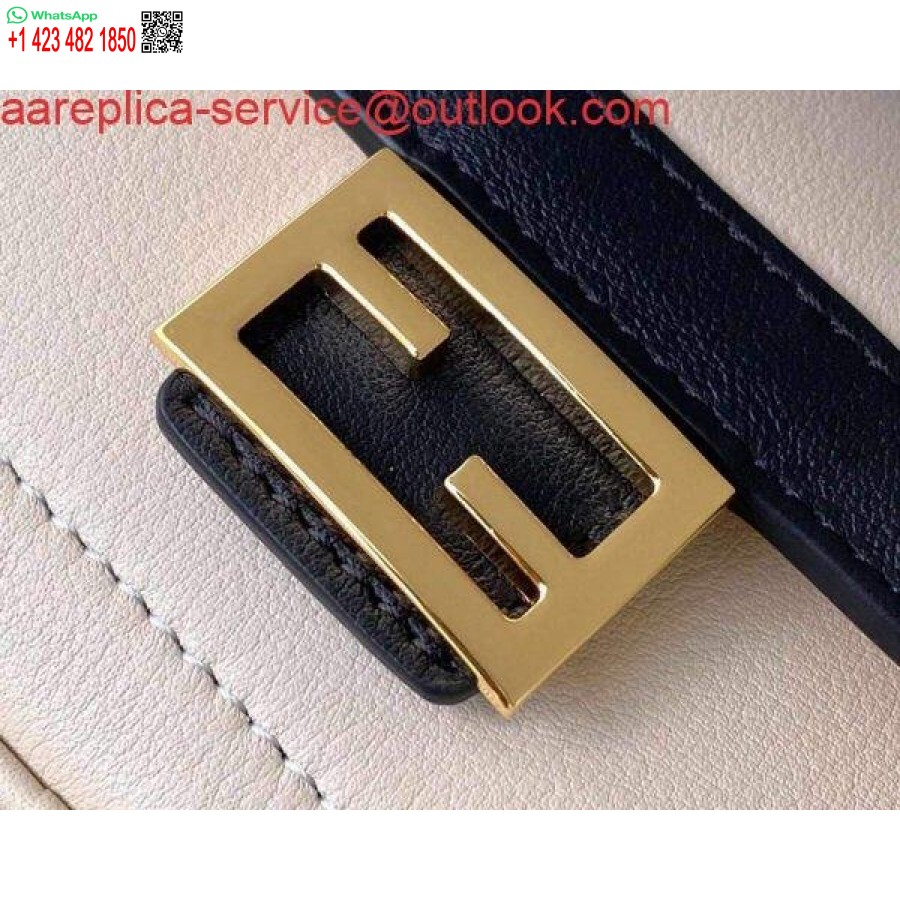 ماکت کیف دستی چرمی باگت آسان Fendi 70213 سفید