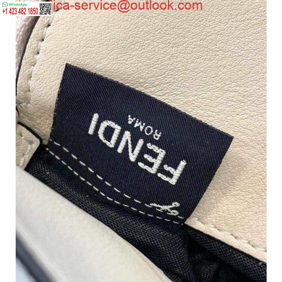 ماکت کیف دستی چرمی باگت آسان Fendi 70213 سفید