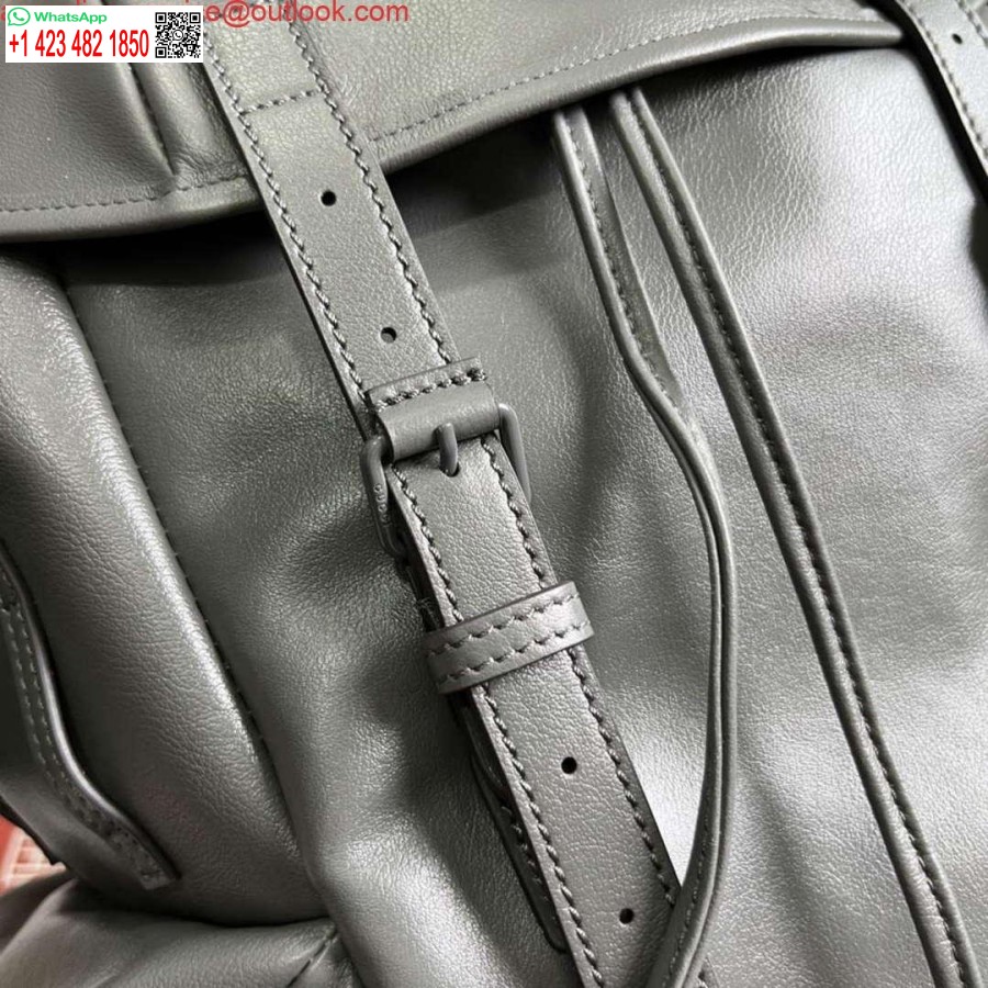 حقيبة ظهر طبق الأصل من غوتشي 725657 مع لون رمادي مزدوج