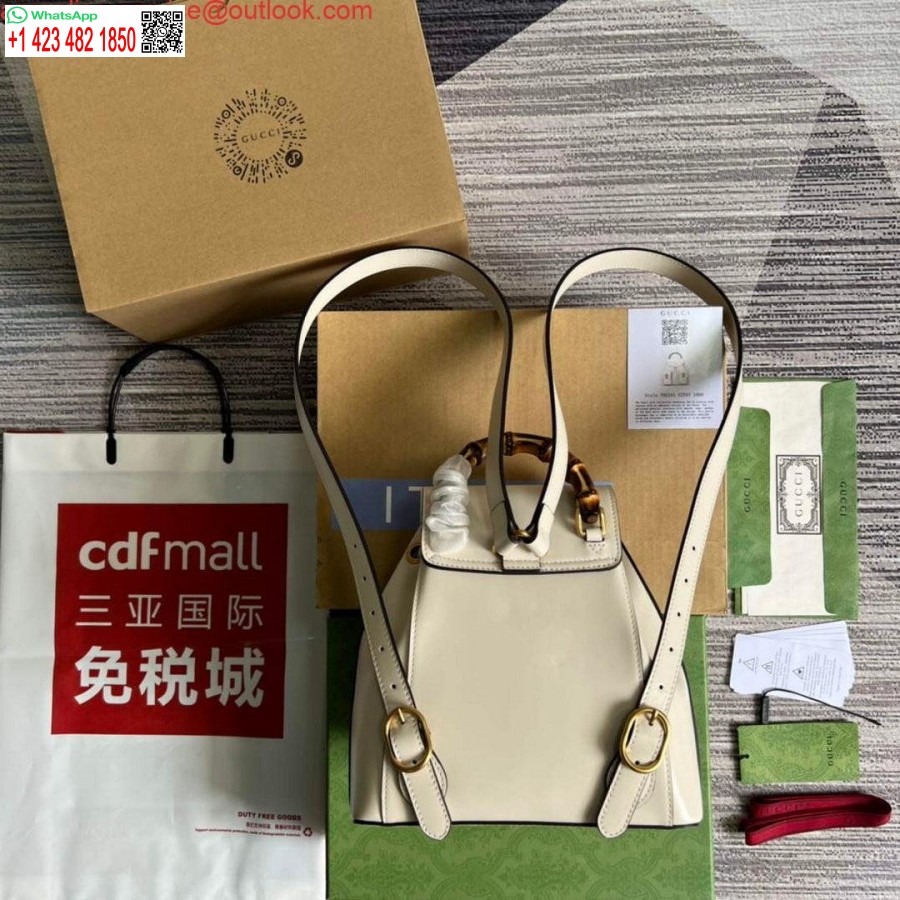 Replica Gucci 702101 Bambureppu Valkoinen