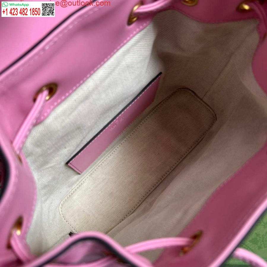 Replica Gucci 702101 Bamboo backpack Pink