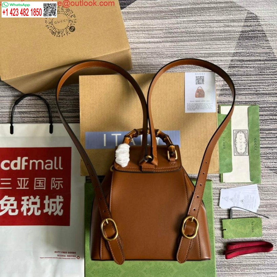 Replica Gucci 702101 Bambureppu Ruskea