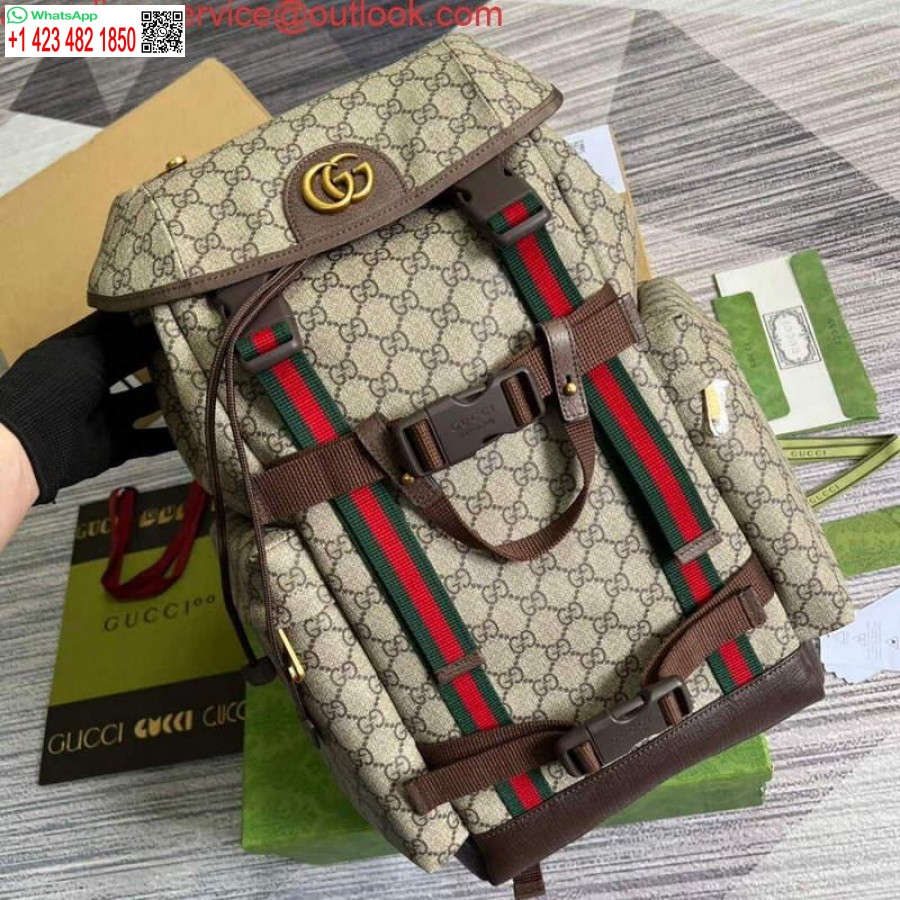 Replika Rolkarskega Nahrbtnika Gucci 690999 Webbing Gg