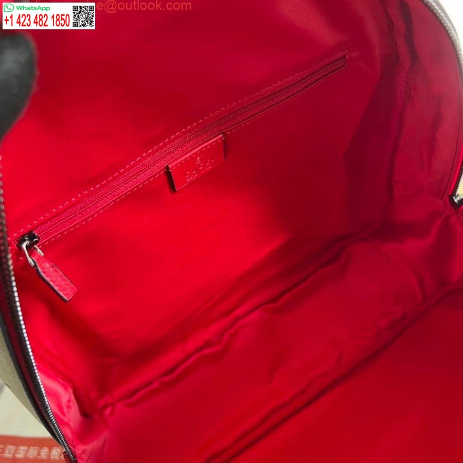 רפליקה גוצ'י 433578 ילדים עם הדפס פיות אדום