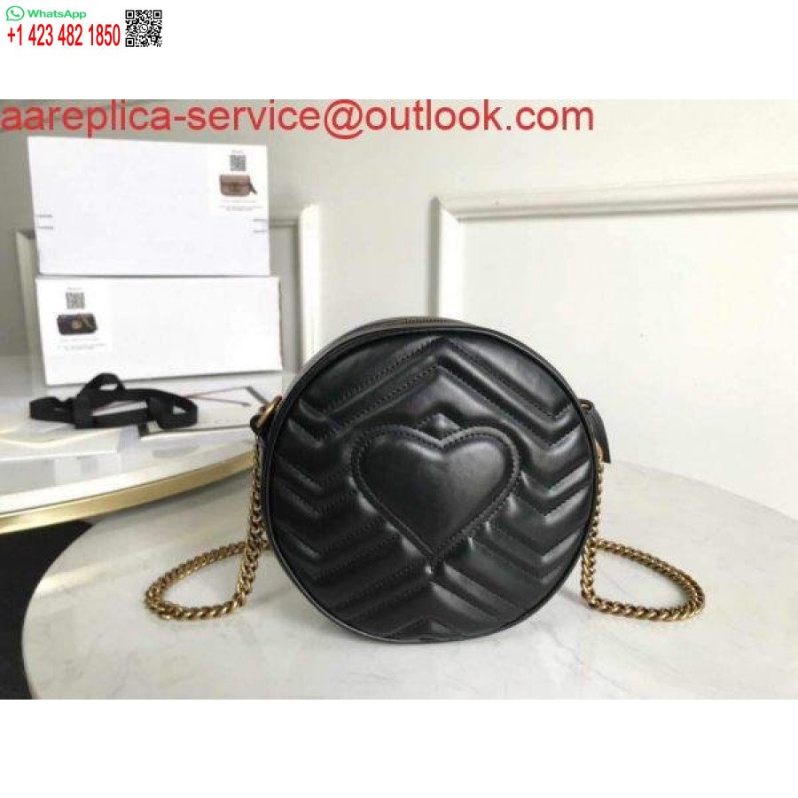 ماکت گوچی 550154 Gg مارمونت مینی کیف شانه گرد مشکی