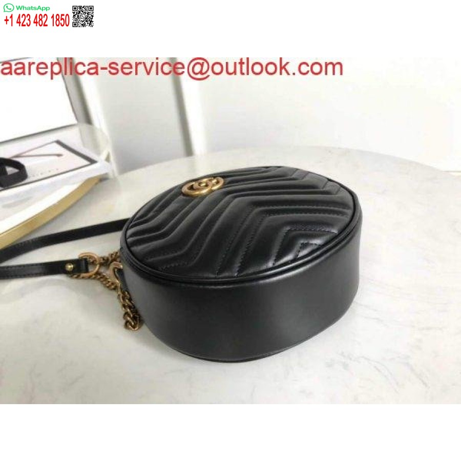 ماکت گوچی 550154 Gg مارمونت مینی کیف شانه گرد مشکی