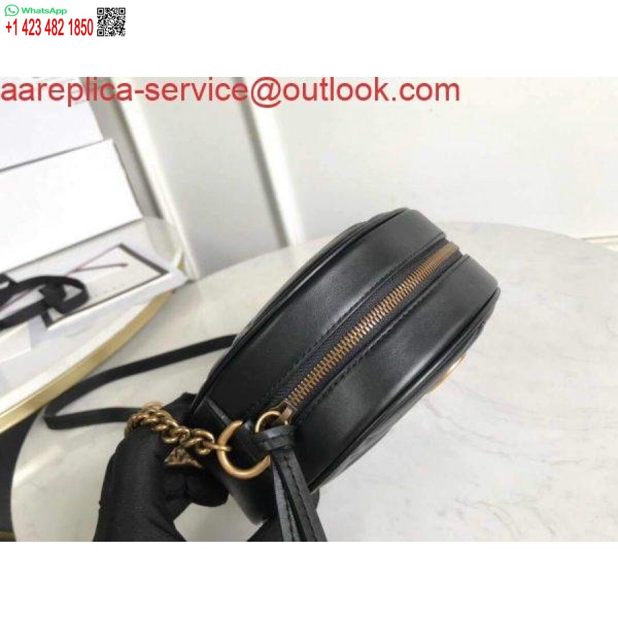 ماکت گوچی 550154 Gg مارمونت مینی کیف شانه گرد مشکی