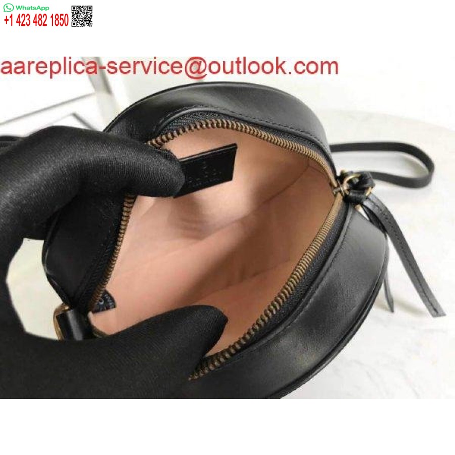ماکت گوچی 550154 Gg مارمونت مینی کیف شانه گرد مشکی