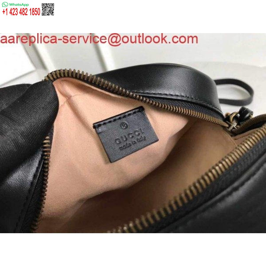 ماکت گوچی 550154 Gg مارمونت مینی کیف شانه گرد مشکی