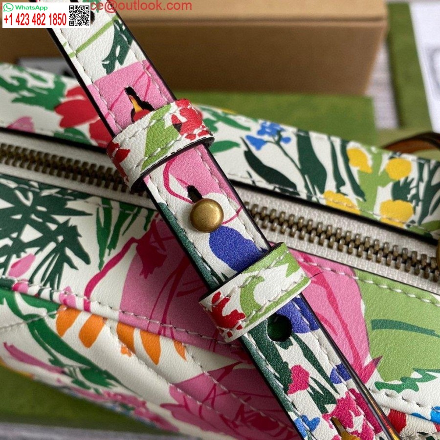 レプリカグッチ447632 GGマーモントマルチカラースモールショルダーバッグホワイト