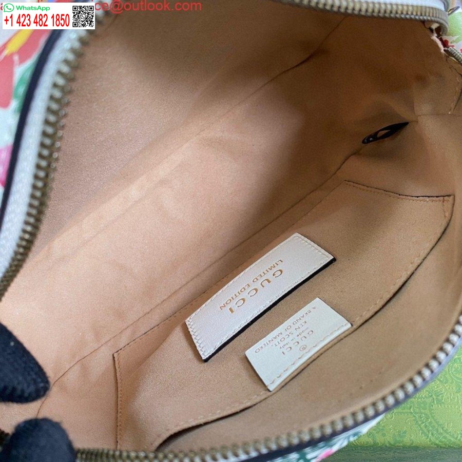 レプリカグッチ447632 GGマーモントマルチカラースモールショルダーバッグホワイト