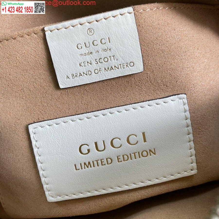 レプリカグッチ447632 GGマーモントマルチカラースモールショルダーバッグホワイト