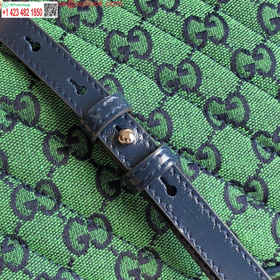 ماکت گوچی 447632 Gg مارمونتی چند رنگ کیف شانه کوچک سبز