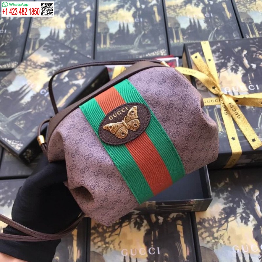 Aaa+ Replica Gucci Borsa A Tracolla Con Stampa Web Gg Perfetta 564582
