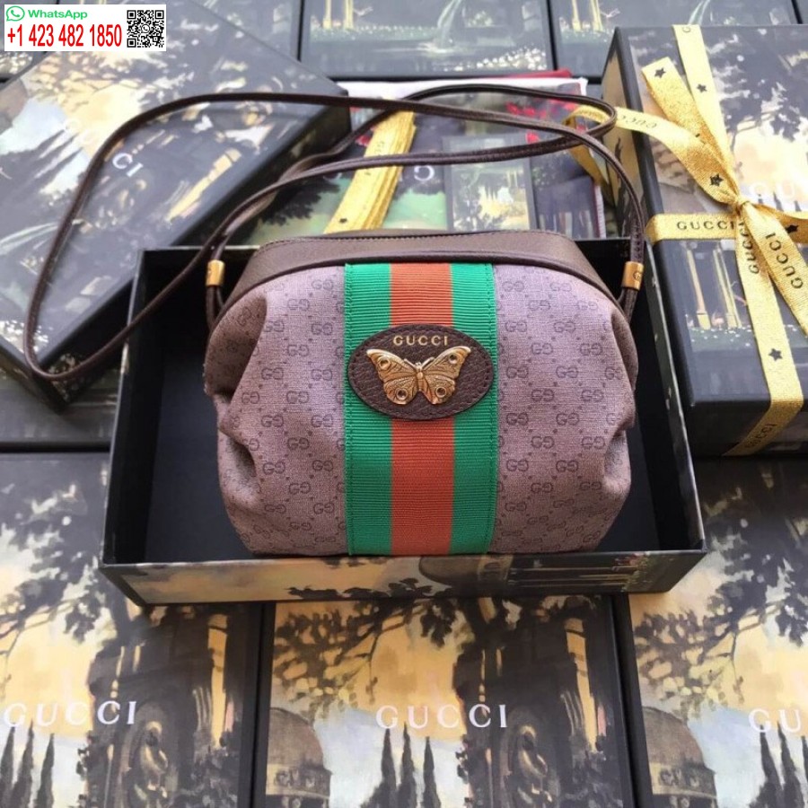 Aaa+ Replica Gucci Borsa A Tracolla Con Stampa Web Gg Perfetta 564582