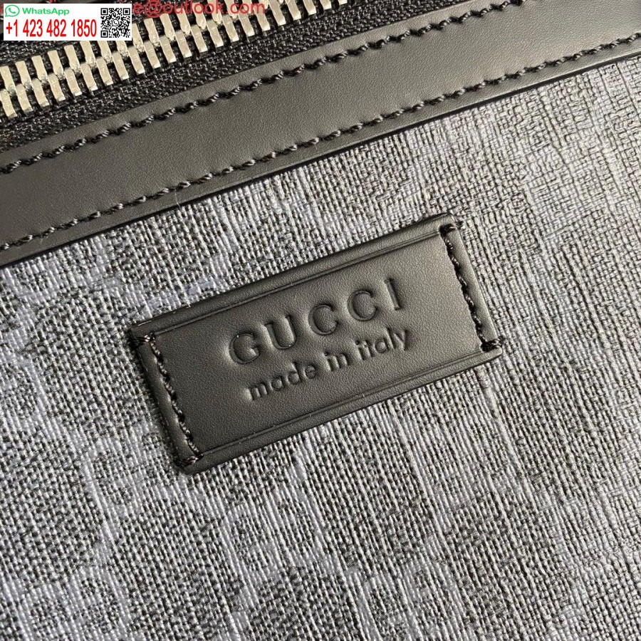 طبق الأصل غوتشي 682357 جي جي بلاك ماسنجر 598103 قماش أسود جي جي سوبريم