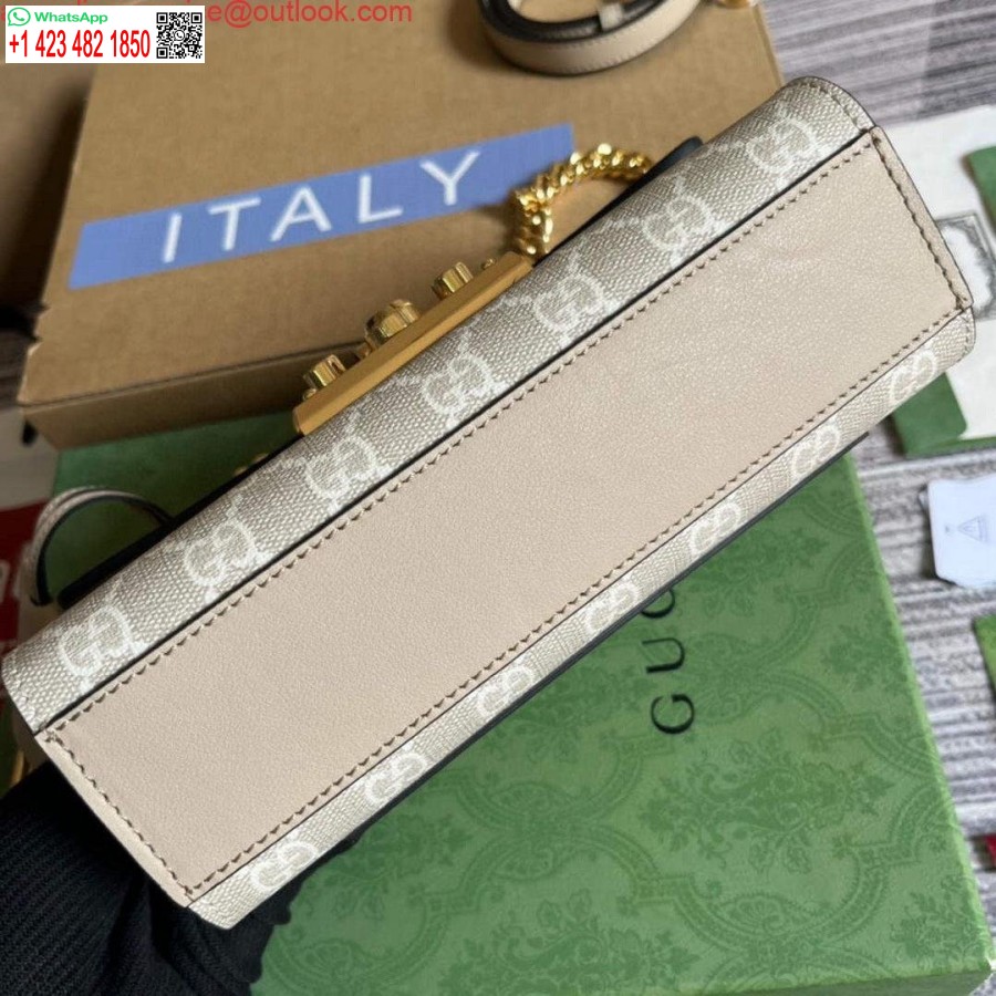 Replica Gucci 735103 Pakabinamas Mini Pečių Krepšys Smėlio Spalvos