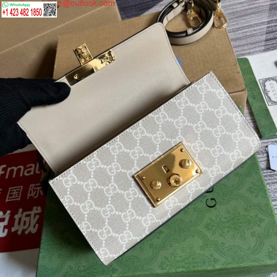 Replica Gucci 735103 Pakabinamas Mini Pečių Krepšys Smėlio Spalvos