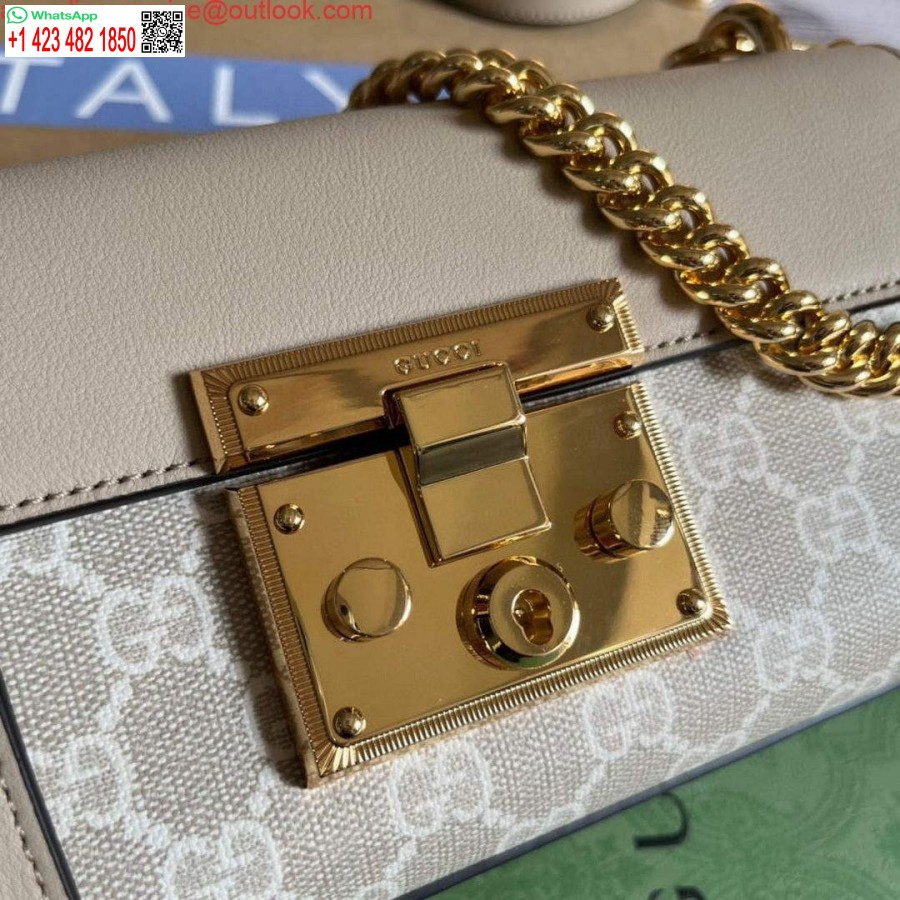 Replica Gucci 735103 Pakabinamas Mini Pečių Krepšys Smėlio Spalvos