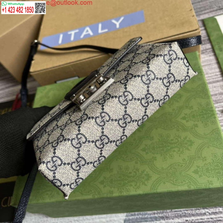 Replika Gucci 652683 Lokot Mini Torba Crna