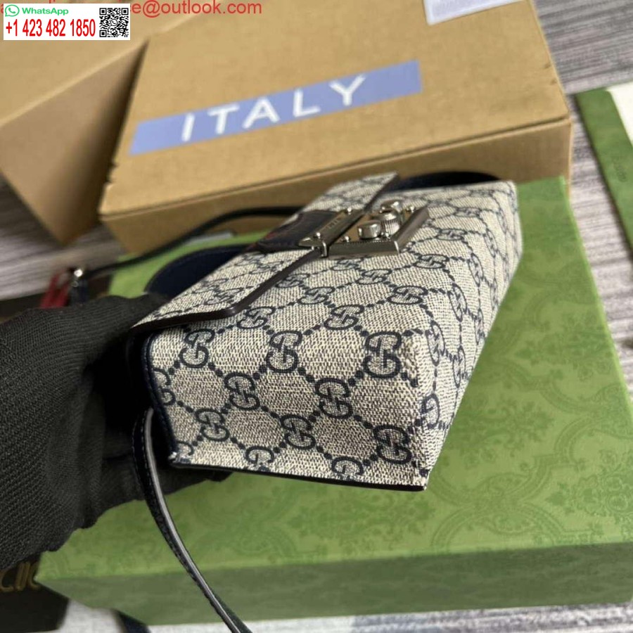 Replika Gucci 652683 Lokot Mini Torba Crna