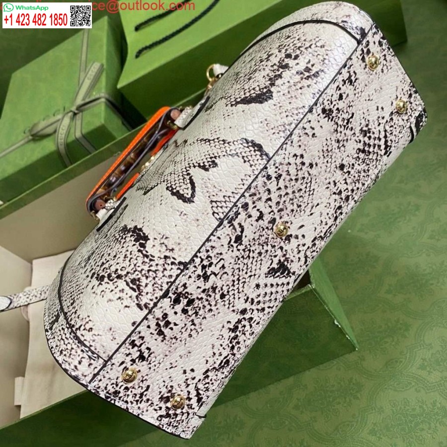 רפליקה גוצ'י דיאנה תיק קטן עם ידית עליונה תיק 660195 אפור