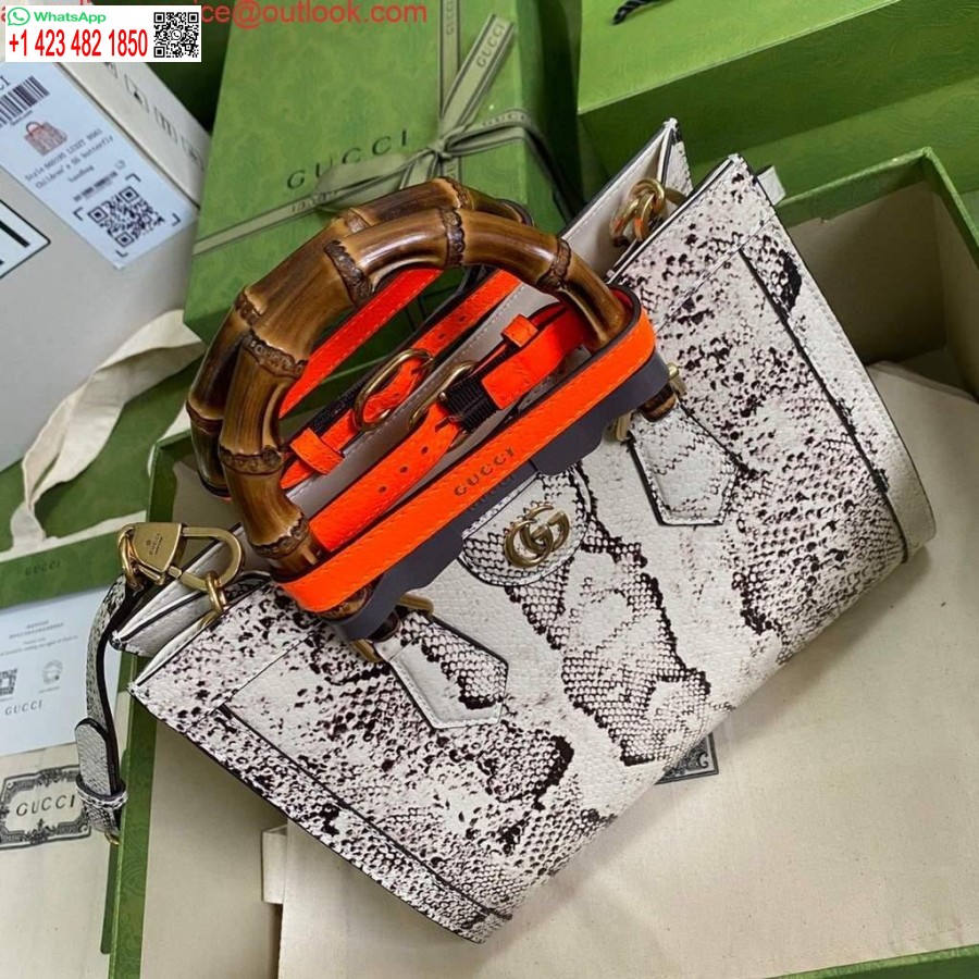 רפליקה גוצ'י דיאנה תיק קטן עם ידית עליונה תיק 660195 אפור