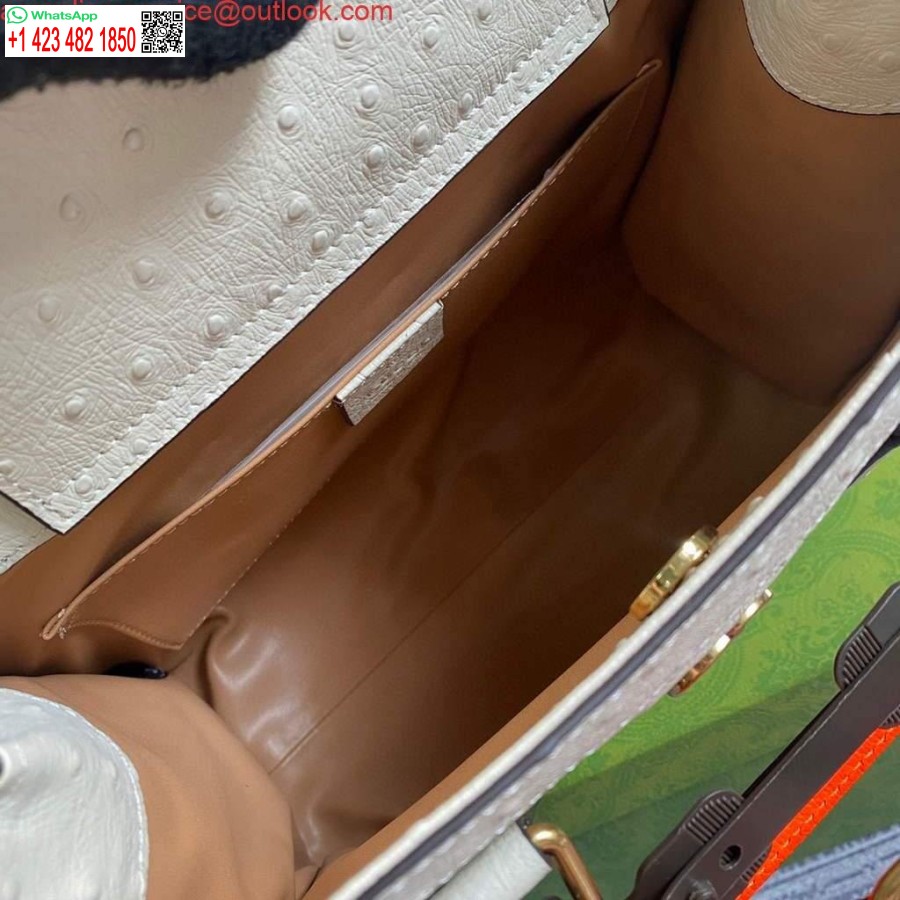 העתק גוצ'י דיאנה תיק תיק קטן יען ידית עליונה תיק 660195 בז'